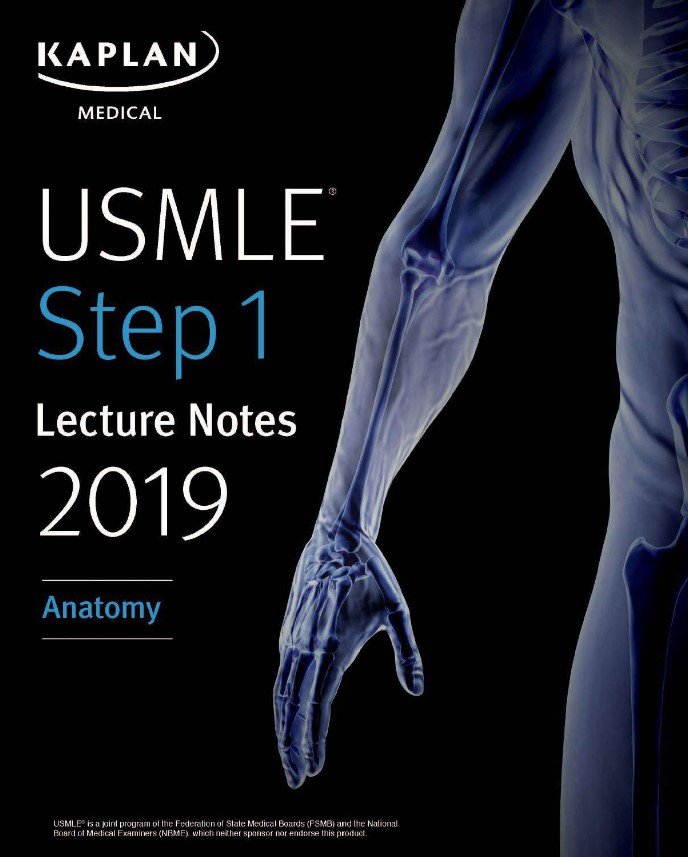 USMLE Step 1 Lecture Notes 2019: Anatomy
