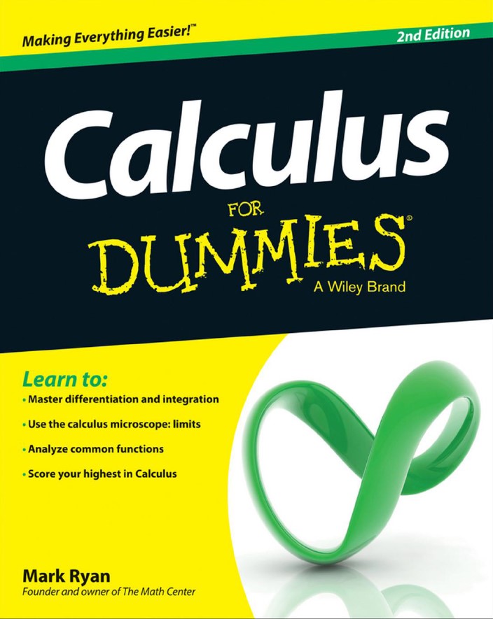 Calculus For Dummies