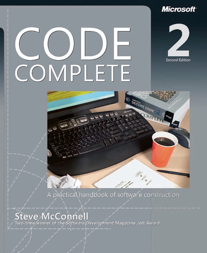 Code Complete: A Practical Handbook of Software Construction