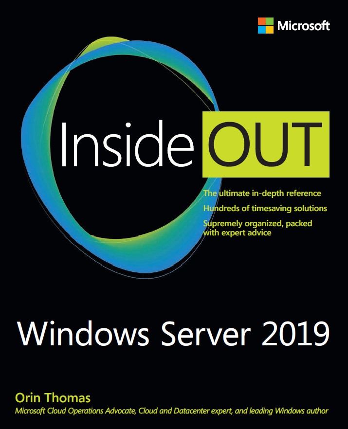 Windows Server 2019 Inside Out